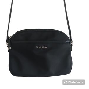 Calvin Klein Abigail Nylon Black Crossbody Bag